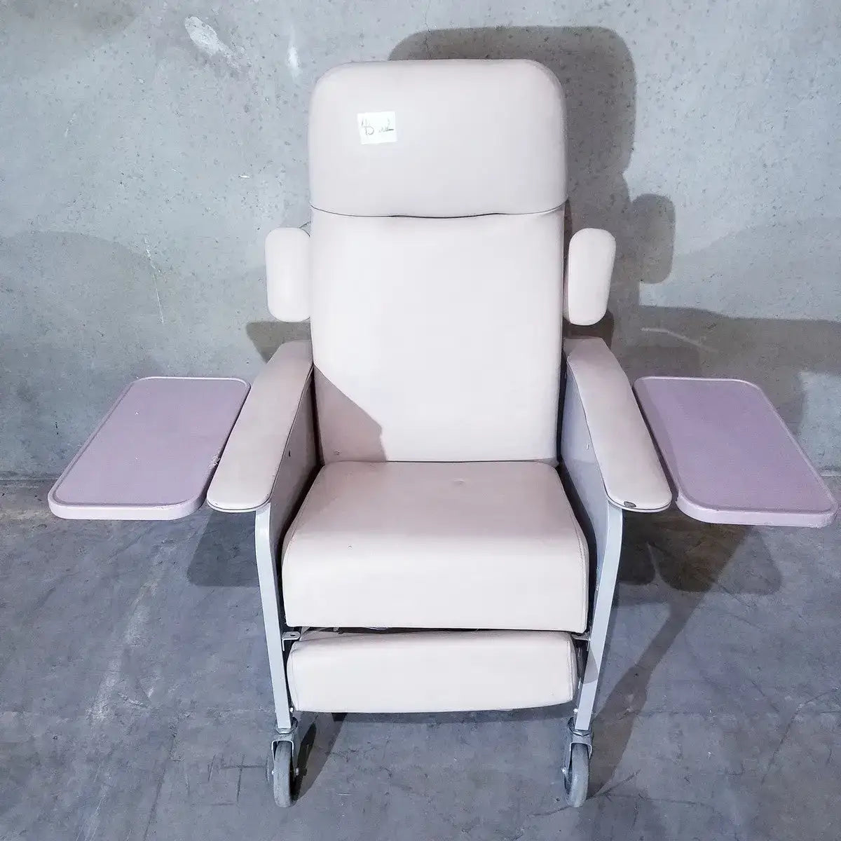 LUMEX Clinical Care Chair Recliner 3 Position Charcoal