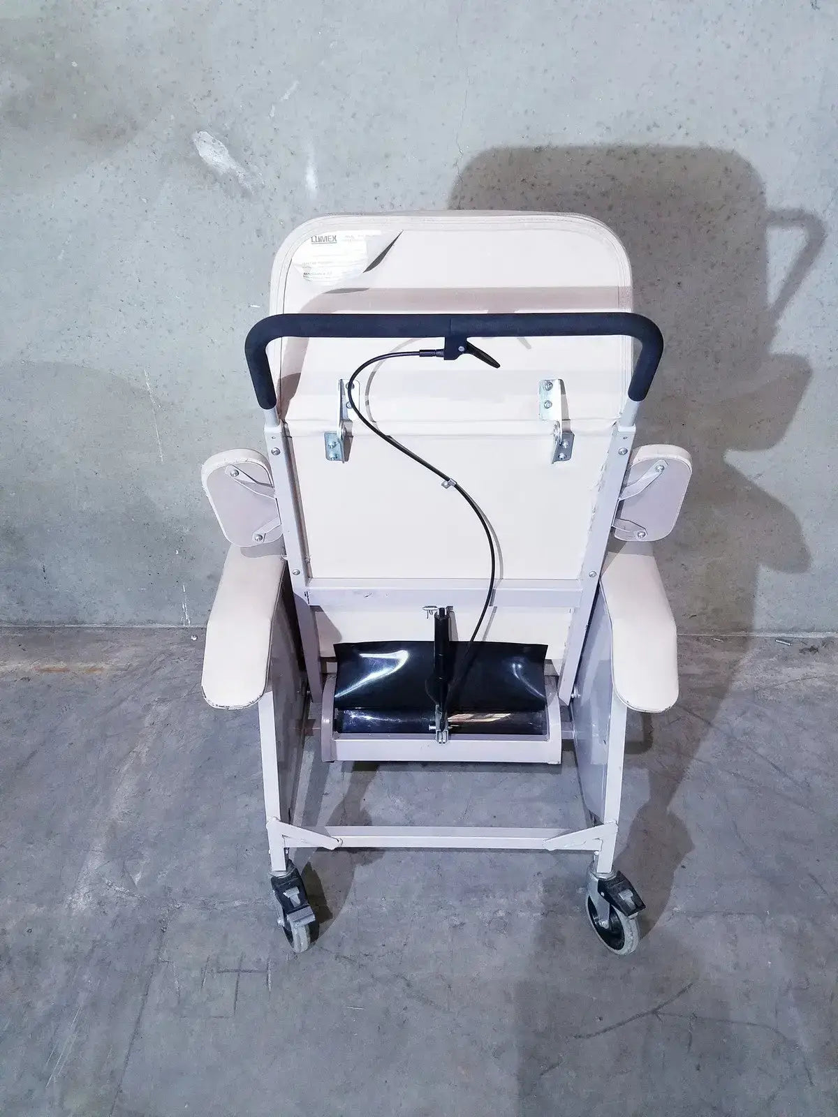 LUMEX Clinical Care Chair Recliner 3 Position Charcoal