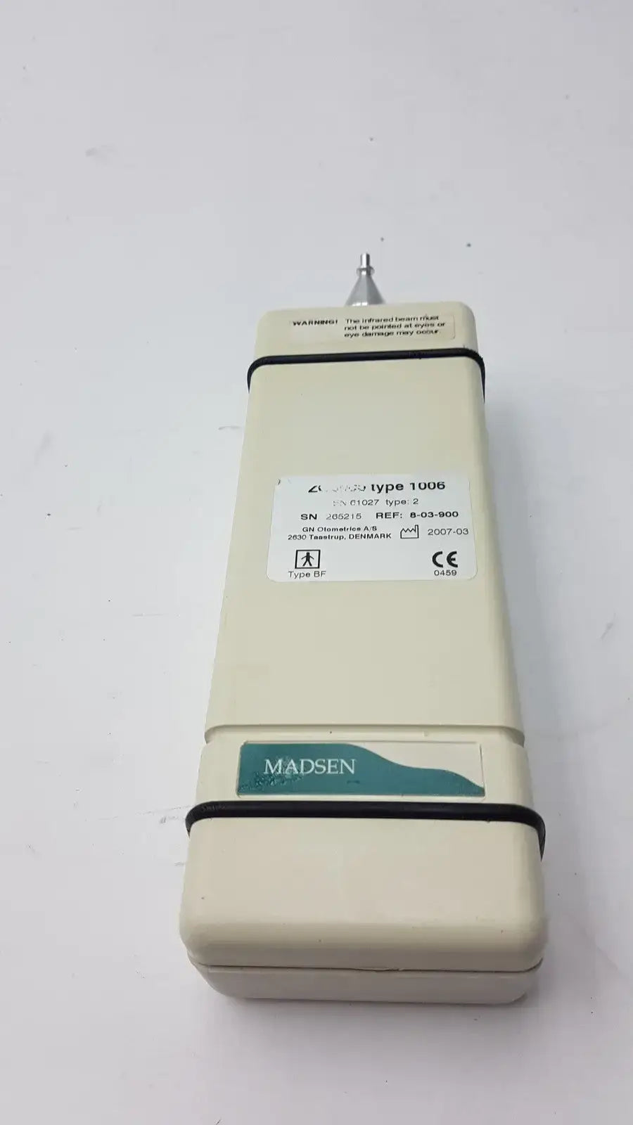 Madesen TYMP-Screen Madsen EN 61027 Type: 2 ZO3000 Type 1006 - Diagnostic Tympanometer