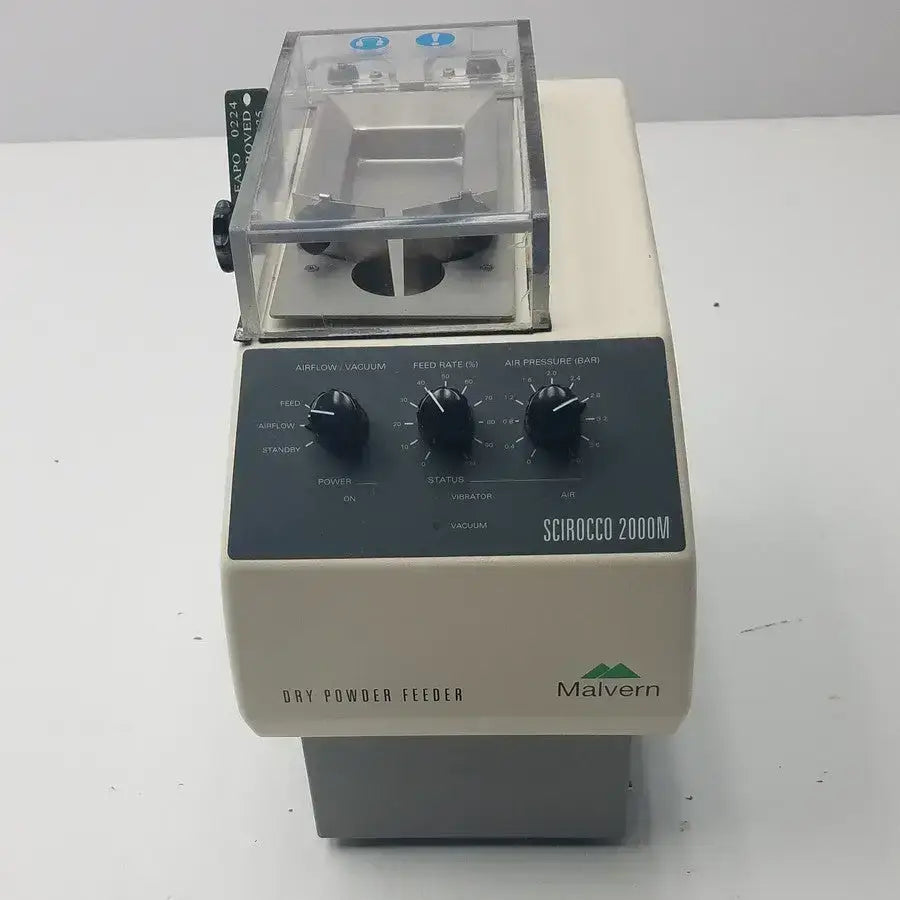 Malvern Dry Powder Feeder Scirocco 2000M
