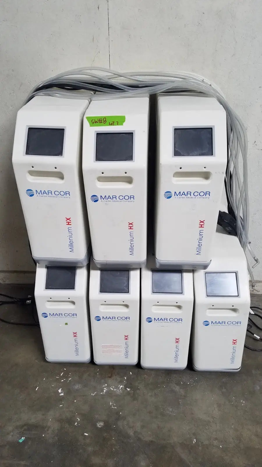 MAR COR Purification Millennium HX Water Purification System - Lot of 7