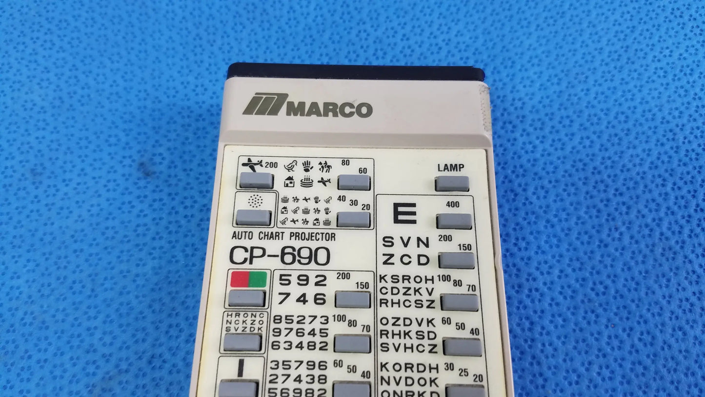 Marco CP-690 Auto Projector Remote Control
