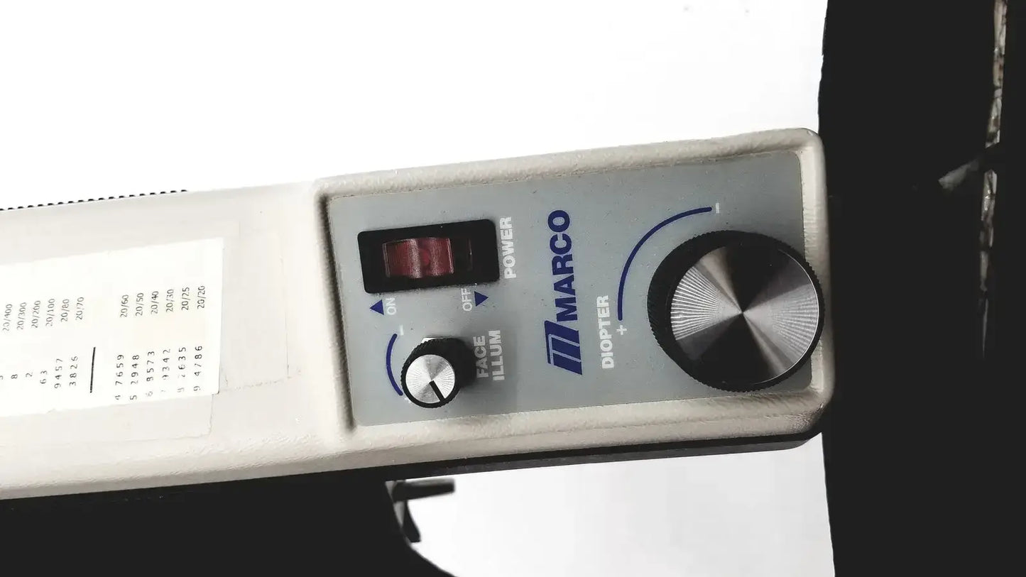 Marco PAM-1000 Potential Acuity Meter Diopter - Ophthalmic Equipment Part