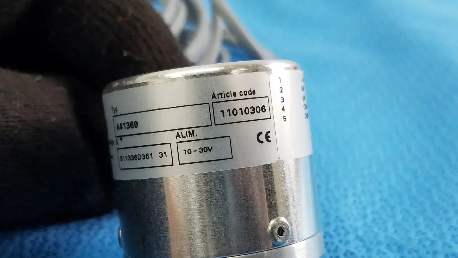 Markem-Imaje A41369 Encoder 5000 Pulses_Ø40 Shaft 6mm_Cable