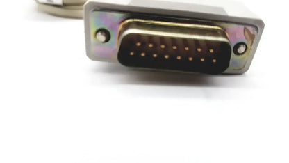 Masimo d006 satshare interface cable featuring a d-sub 25-pin male connector with metallic housing and gold-plated pins