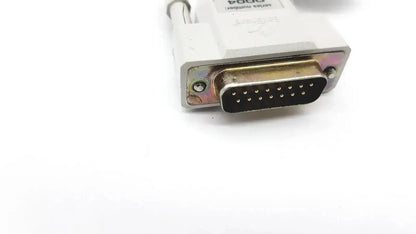White plastic-to-metal vga connector with 15-pin d-sub interface for masimo d006 satshare interface cable model 20323-a04c039