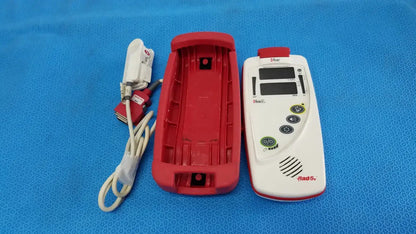 MASIMO Rad-5v Handheld Pulse Oximeter w/ Protective Boot & SpO2 Finger Sensor