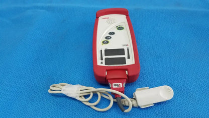MASIMO Rad-5v Handheld Pulse Oximeter w/ Protective Boot & SpO2 Finger Sensor