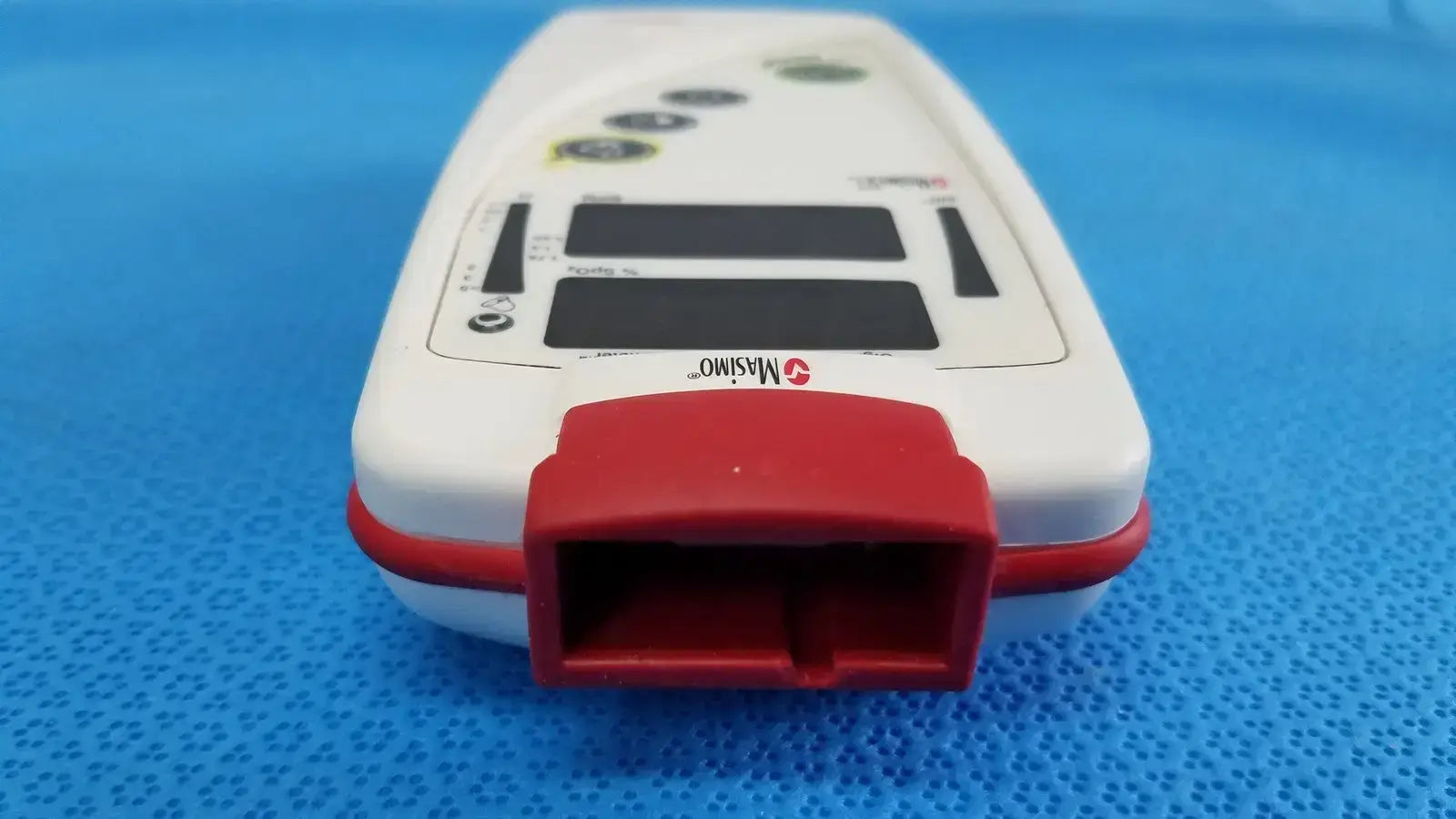 MASIMO Rad-5v Handheld Pulse Oximeter w/ Protective Boot & SpO2 Finger Sensor