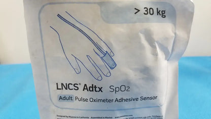 Masimo Set LNCS Adtx SpO2 Adult Pulse Oximeter Adhesive Sensor
