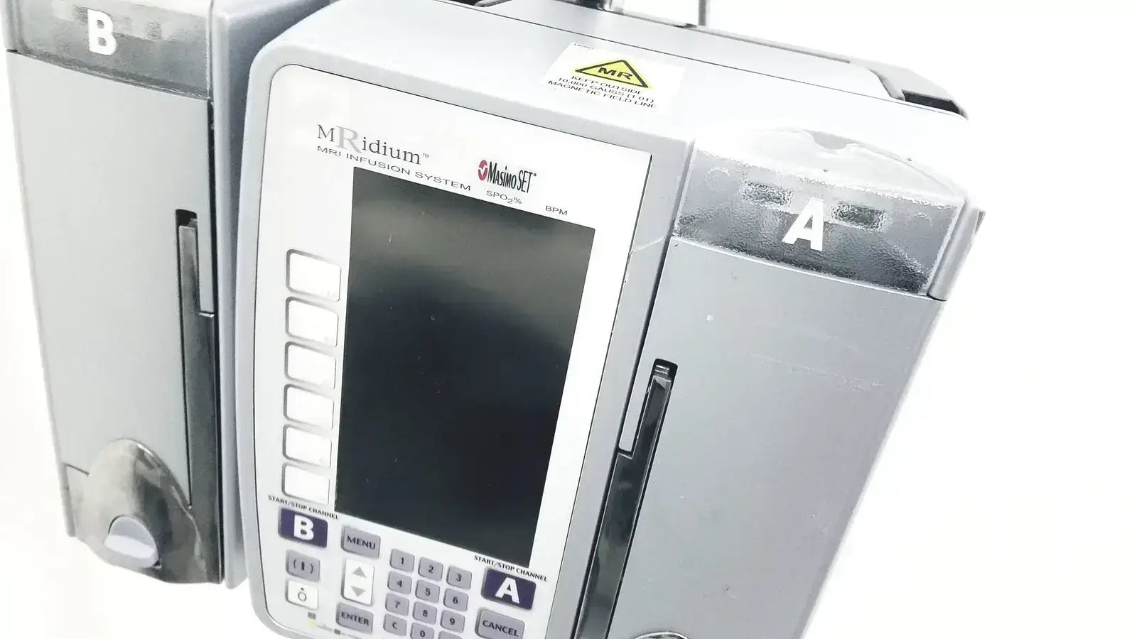 Masimo Set MRidium 3860+ MRI Infusiion System With Power Supply & Stand - Infusion