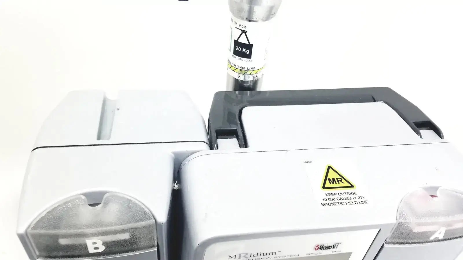Masimo Set MRidium 3860+ MRI Infusiion System With Power Supply & Stand - Infusion