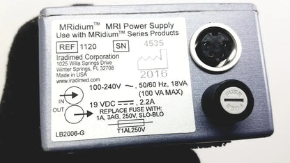 Masimo Set MRidium 3860+ MRI Infusiion System With Power Supply & Stand - Infusion