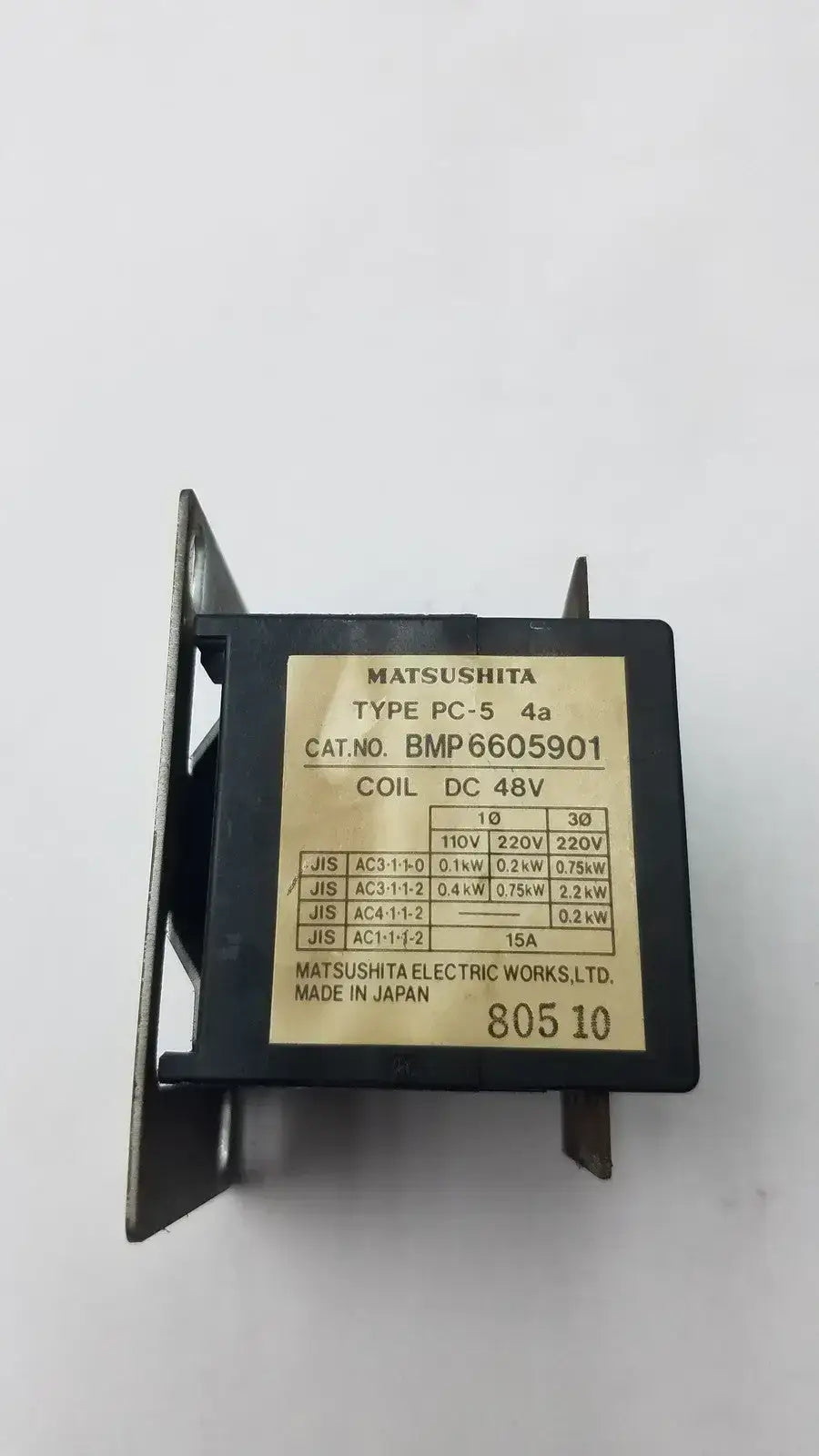 Matsushita BMP6605901 Relay Type PC-5 Coil DC 48V - Power