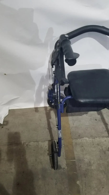 McKesson Bariatric Rollator Heavy Duty Aluminum Folding Walker