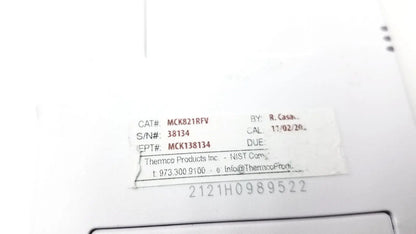 McKesson MCK821RFV -58°to +158°F Refrigerator Freezer Thermometer - Refrigerator/Freezer