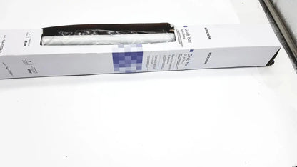 White steel grab bar by mckesson in original packaging designed for wall mounting and safety support