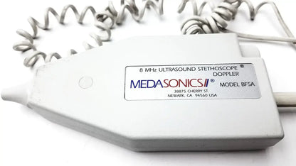 Medasonics 8 MHz Ultrasound Stethoscope. Model BF5A