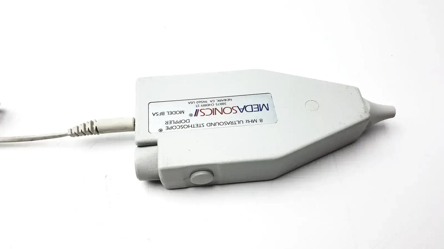 Medasonics 8 MHz Ultrasound Stethoscope. Model BF5A