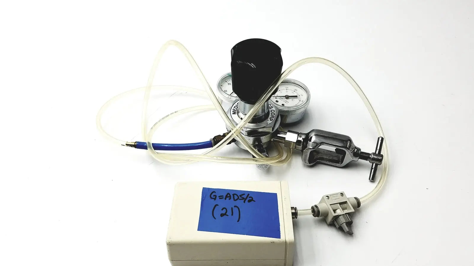 Medical Graphics Corp Comprressed Gas Regullator WIth Cosmed Calibration Unit