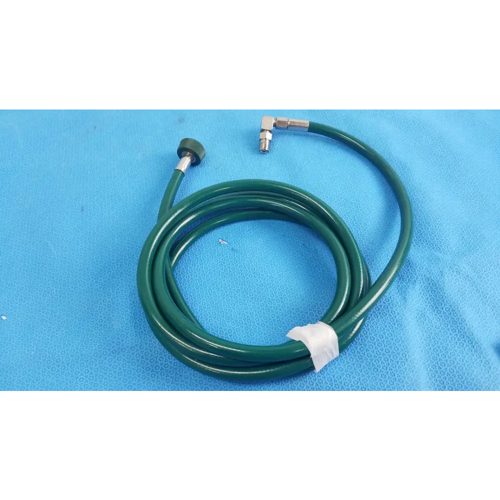 Medical Oxygen Hose Green DISS Female to Elbow Male Fitting