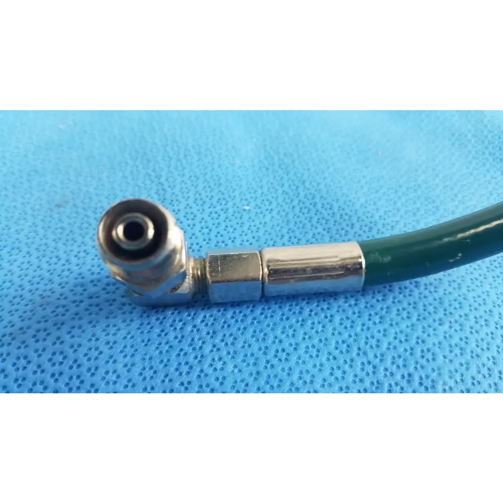 Medical Oxygen Hose Green DISS Female to Elbow Male Fitting