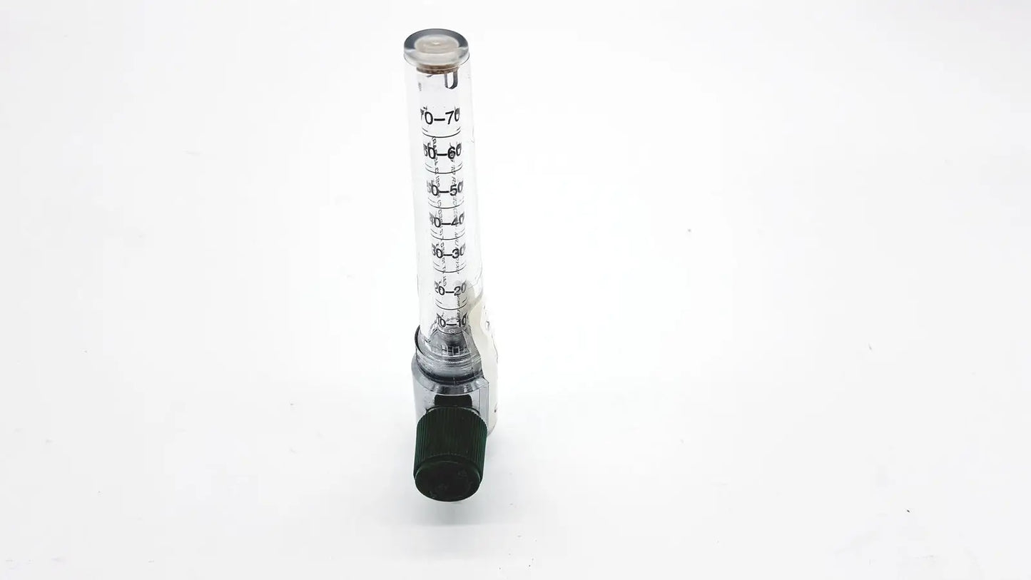 Medical Oxygen LPM Read Center Of Ball LOT NO- 1005 - Flowmeter Label
