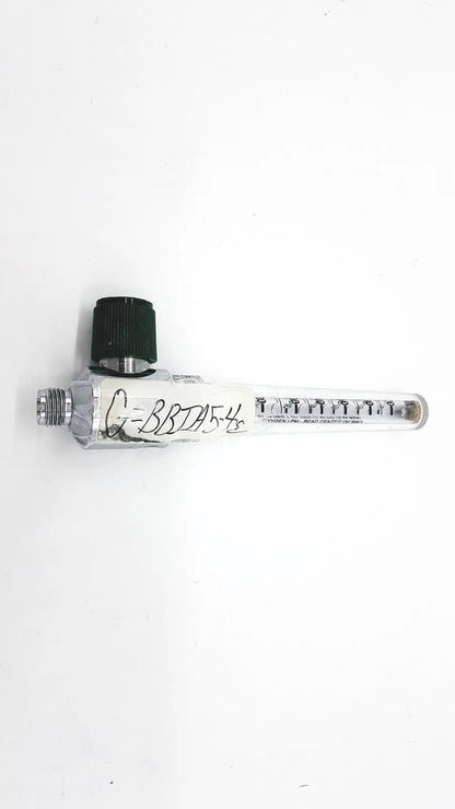 Medical Oxygen LPM Read Center Of Ball LOT NO- 1005 - Flowmeter Label