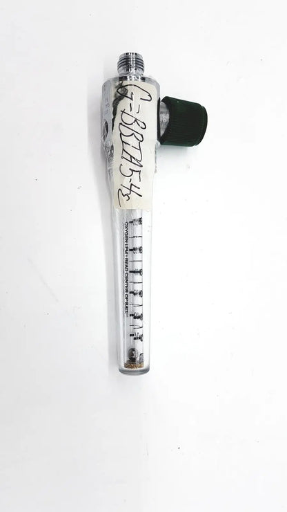 Medical Oxygen LPM Read Center Of Ball LOT NO- 1005 - Flowmeter Label