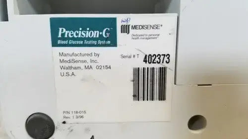 Medisense Blood Glucose Testing System 118-015 - Meter