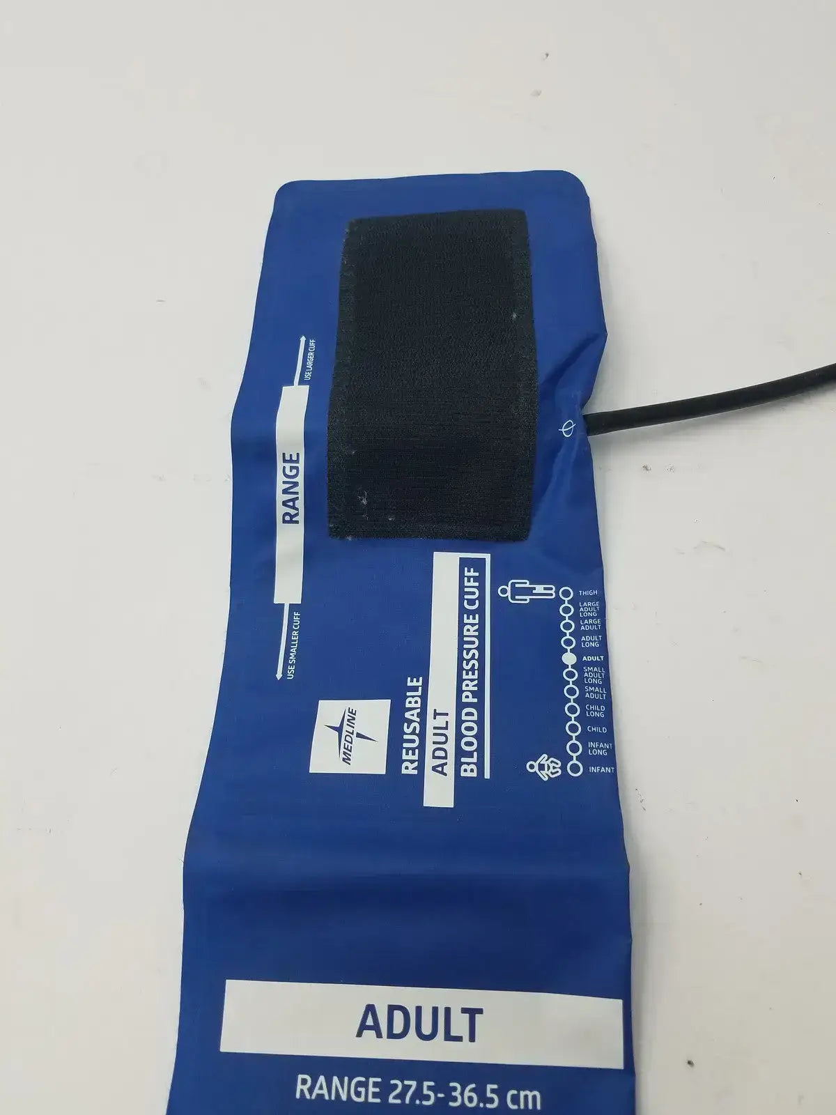 Medline Adult Blood Pressure Cuff 27.5–36.5cm Natural Rubber Latex