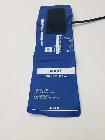 Medline Adult Blood Pressure Cuff 27.5–36.5cm Natural Rubber Latex