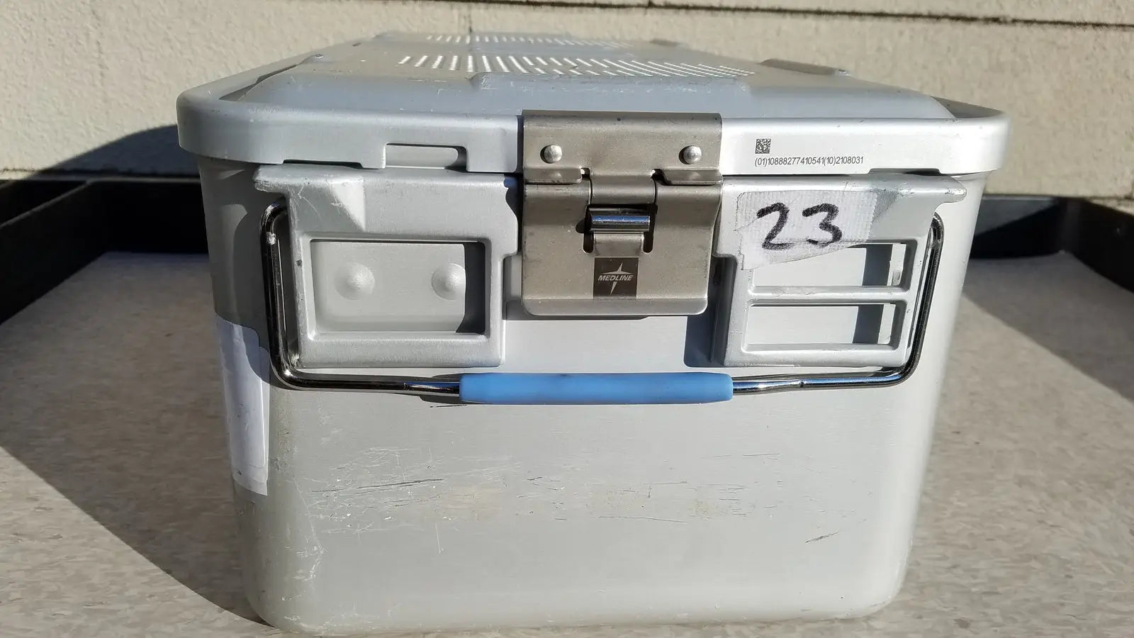 Medline Aluminum Storage & Sterilization Container