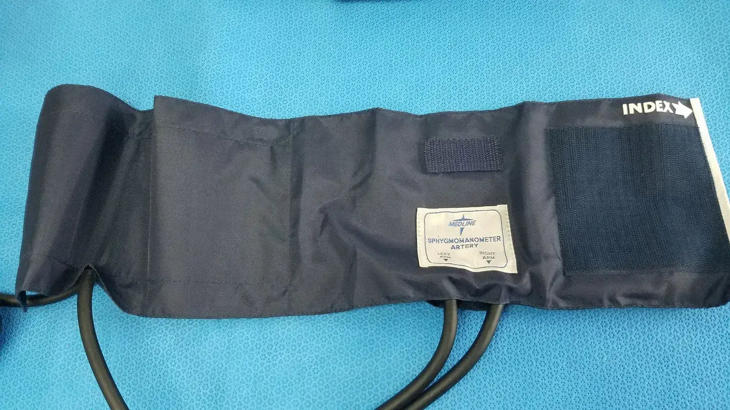 Medline Aneroid Sphygmomanometer Manual Blood Pressure Cuff Monitor Kit w/ Case