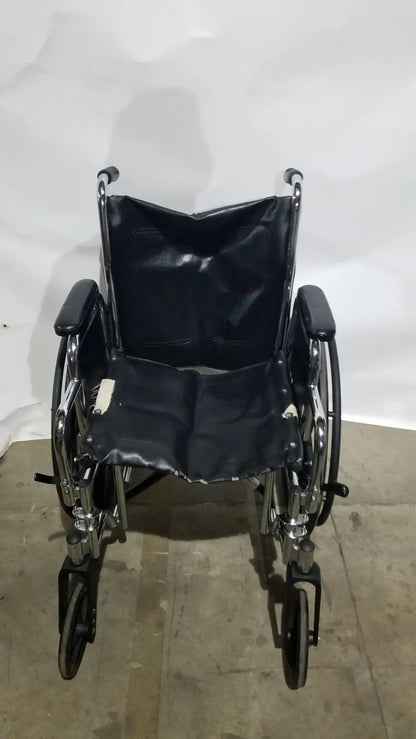 Medline Excel Series Manual Wheelchair with Durable Steel Frame