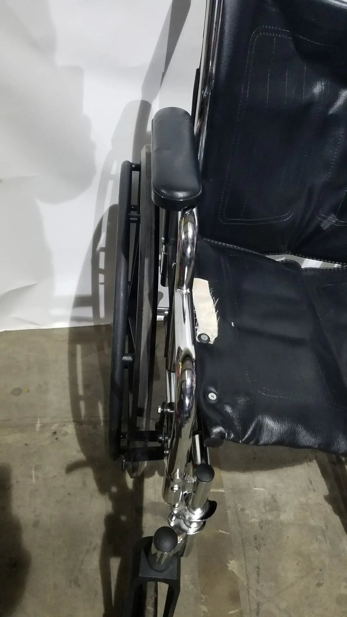 Medline Excel Series Manual Wheelchair with Durable Steel Frame
