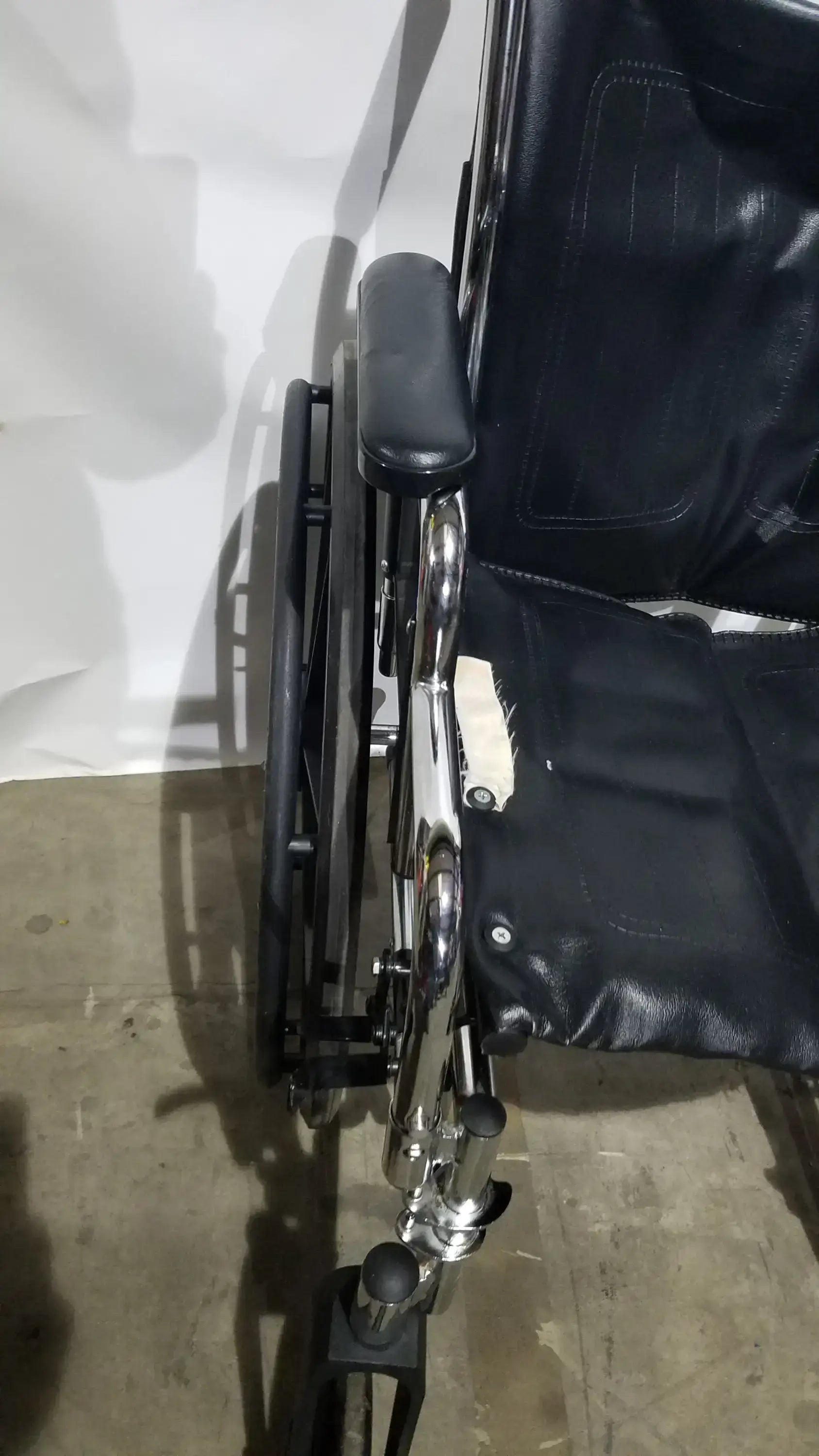 Medline Excel Series Manual Wheelchair with Durable Steel Frame