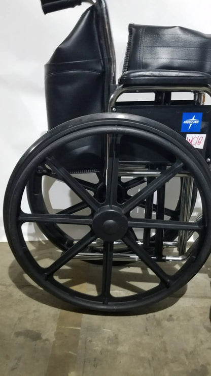 Medline Excel Series Manual Wheelchair with Durable Steel Frame