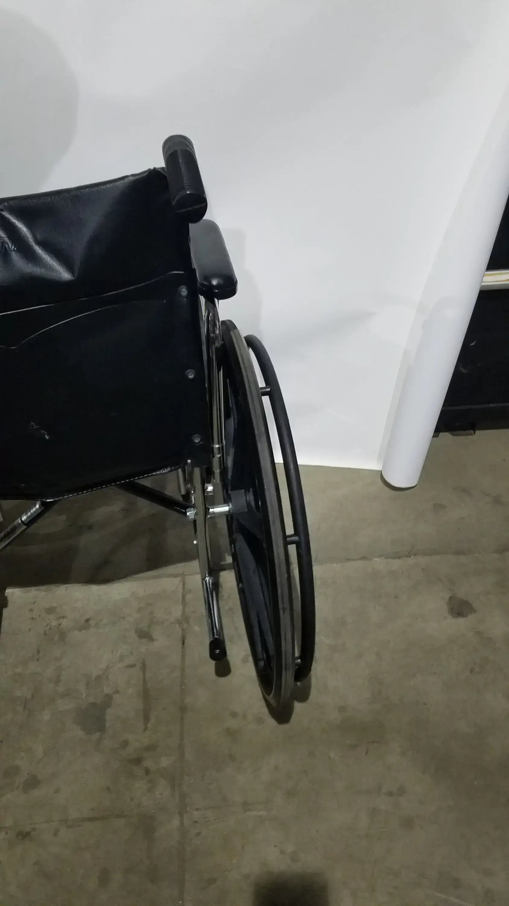 Medline Excel Series Manual Wheelchair with Durable Steel Frame