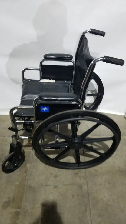 Medline Excel Series Manual Wheelchair with Durable Steel Frame