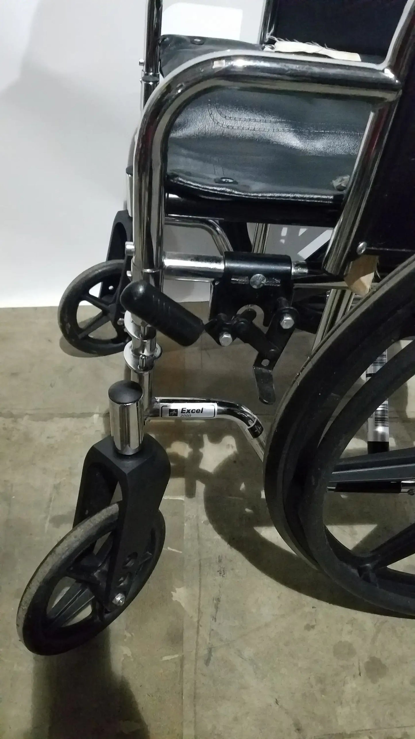 Medline Excel Series Manual Wheelchair with Durable Steel Frame