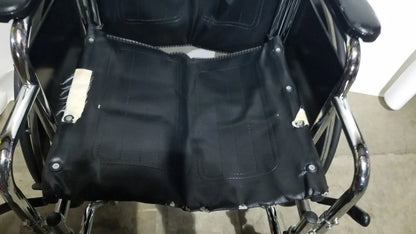 Medline Excel Series Manual Wheelchair with Durable Steel Frame