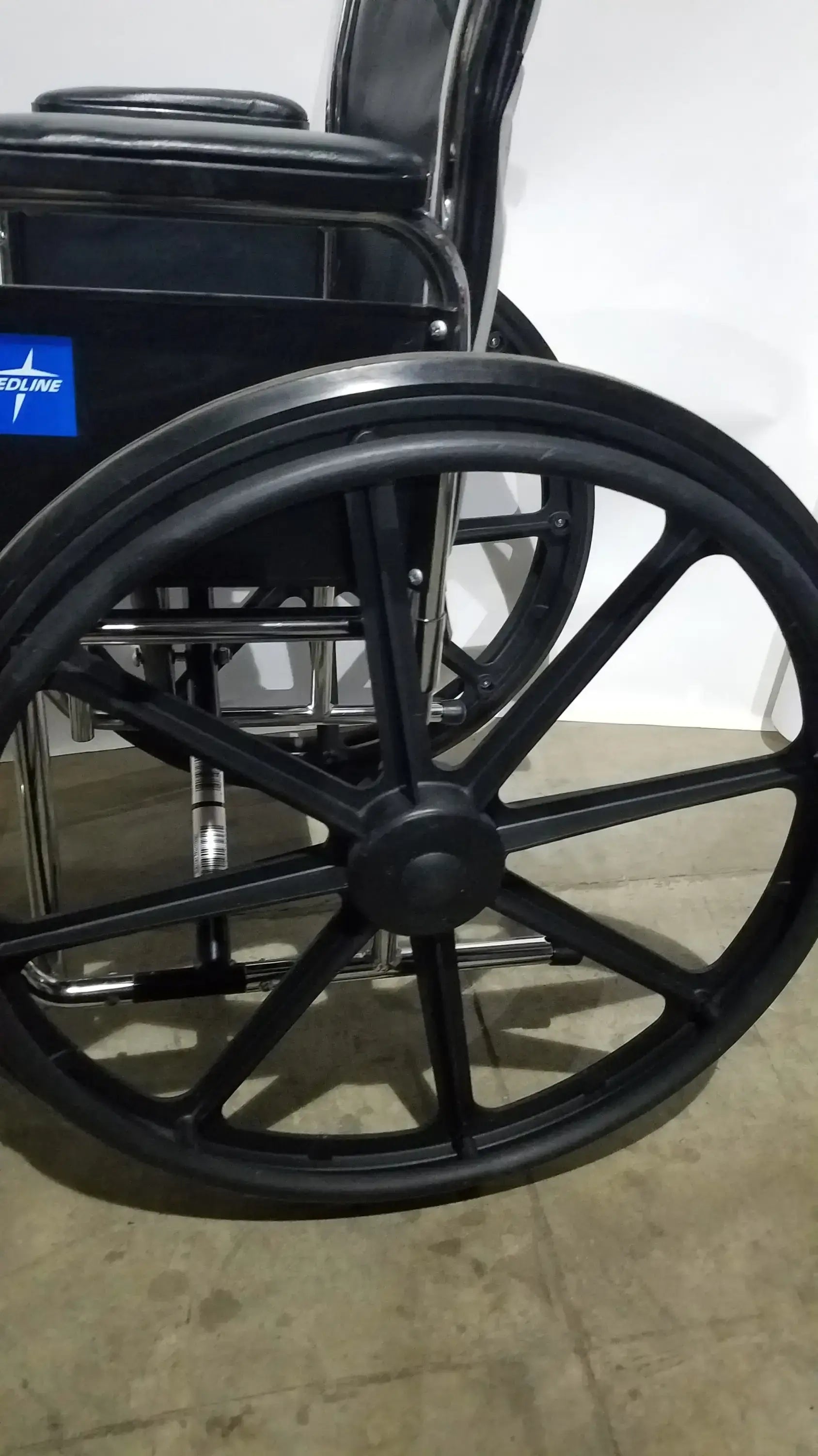 Medline Excel Series Manual Wheelchair with Durable Steel Frame