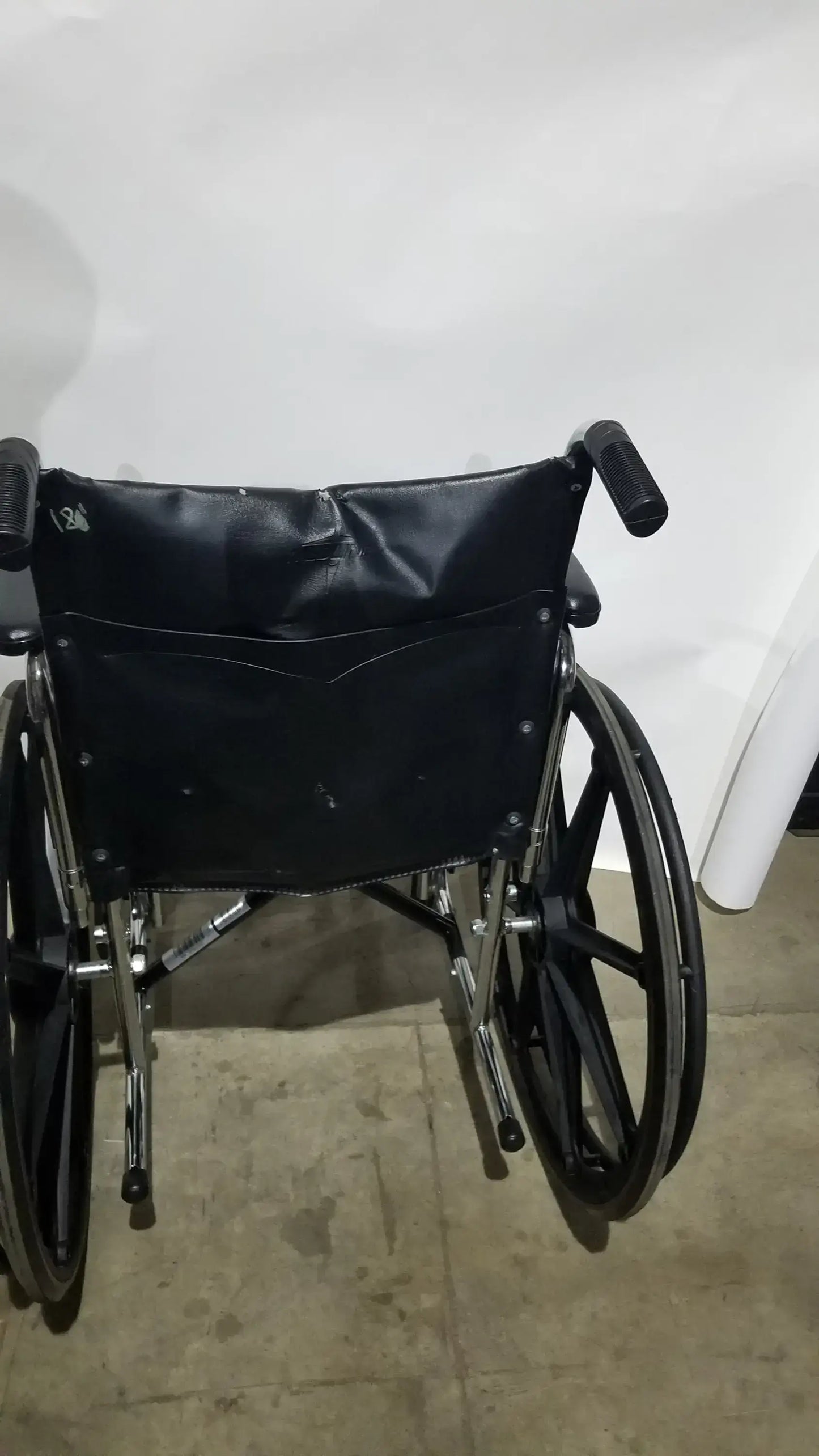 Medline Excel Series Manual Wheelchair with Durable Steel Frame