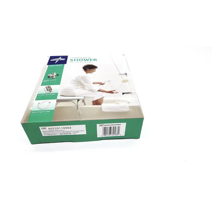 Medline Handheld Shower Head with Extra-Long 84’’ Hose & Wall Holder NEW - Kit