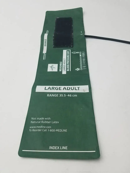 Medline Large Adult Blood Pressure Cuff 35.5–46cm Natural Rubber Latex