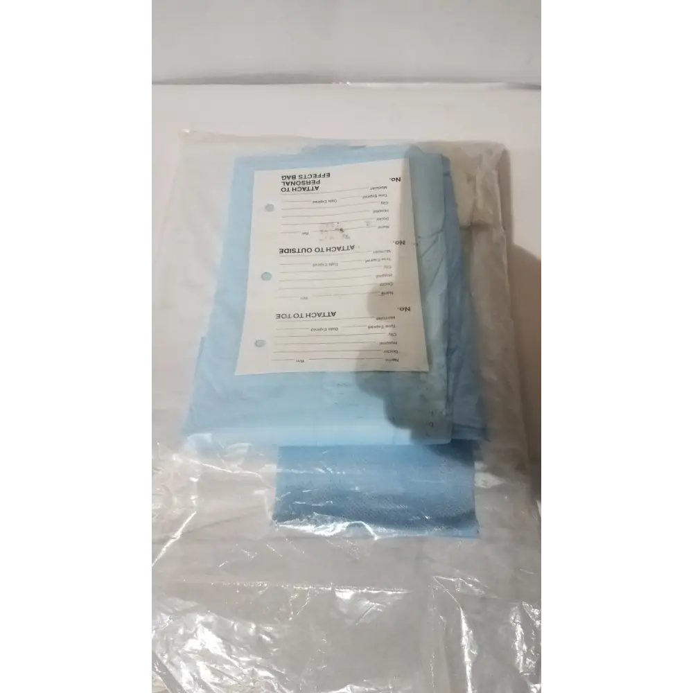 MEDLINE Post Mortem Body Bag White - Heavy Duty Disposable