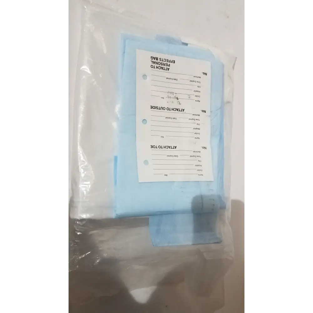 MEDLINE Post Mortem Body Bag White - Heavy Duty Disposable