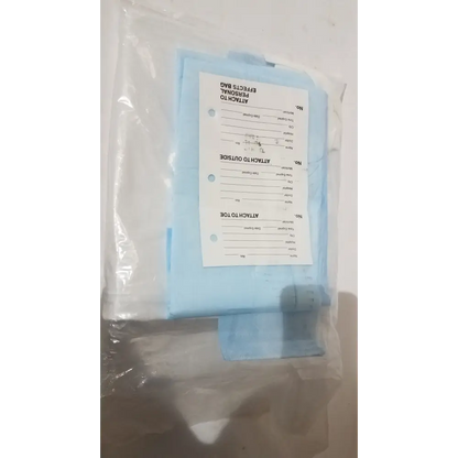 MEDLINE Post Mortem Body Bag White - Heavy Duty Disposable