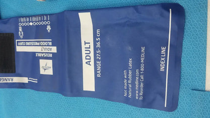 Medline Reusable Adult Blood Pressure Cuff Range 27.5 - 36.5 cm